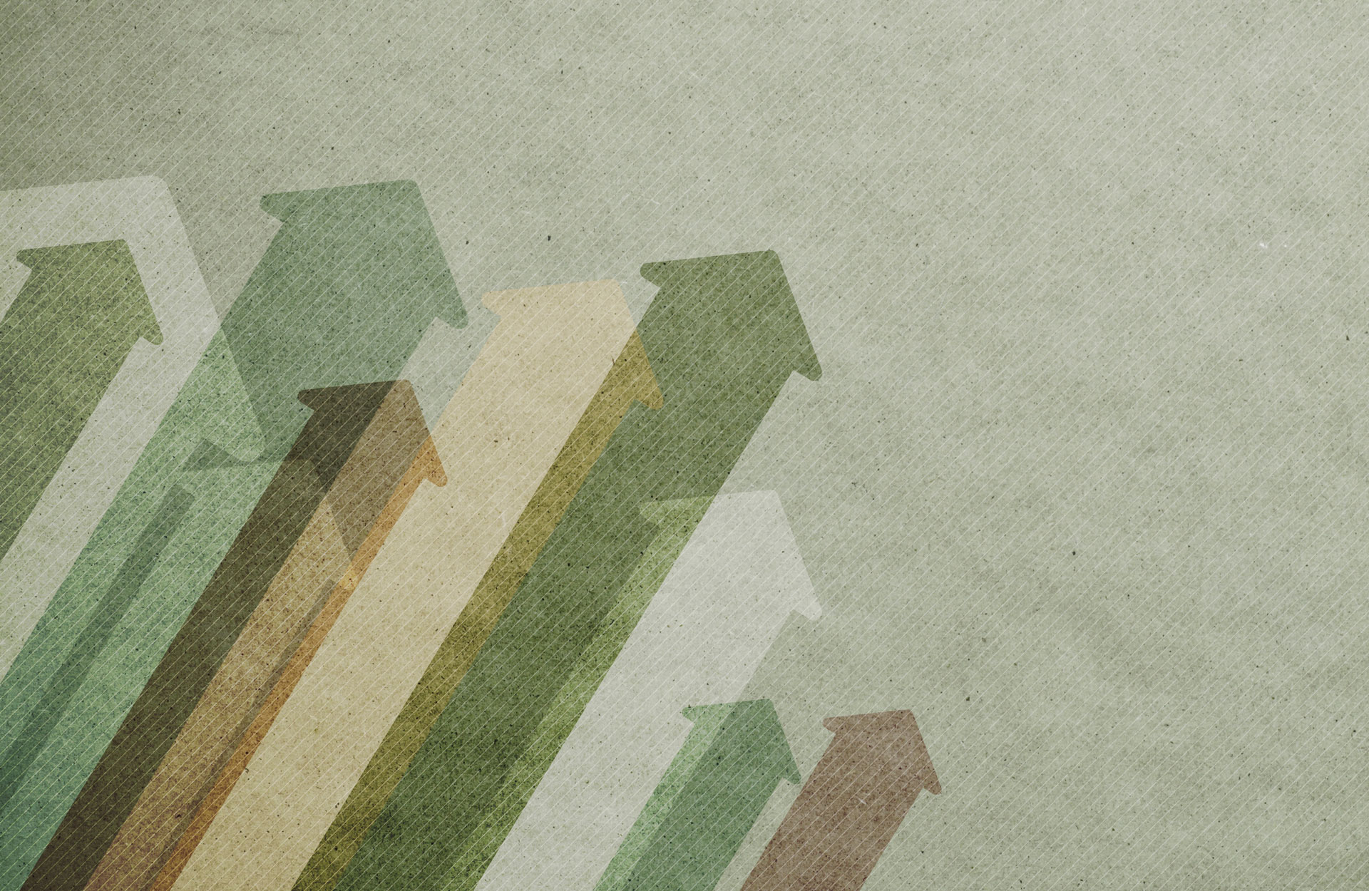 multiple arrows stacked diagonally pointing up
